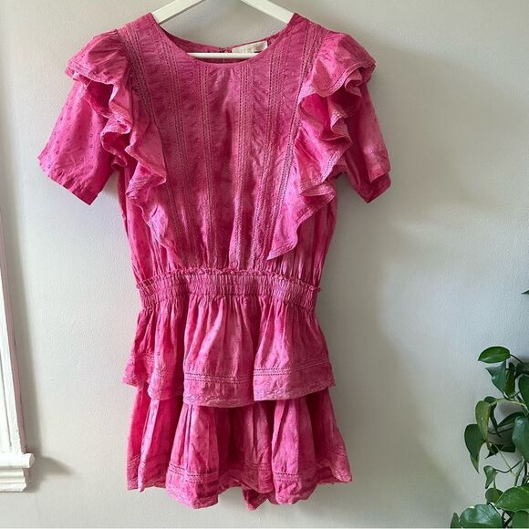 LoveShackFancy Natasha Mini Dress - Picture 2 of 6